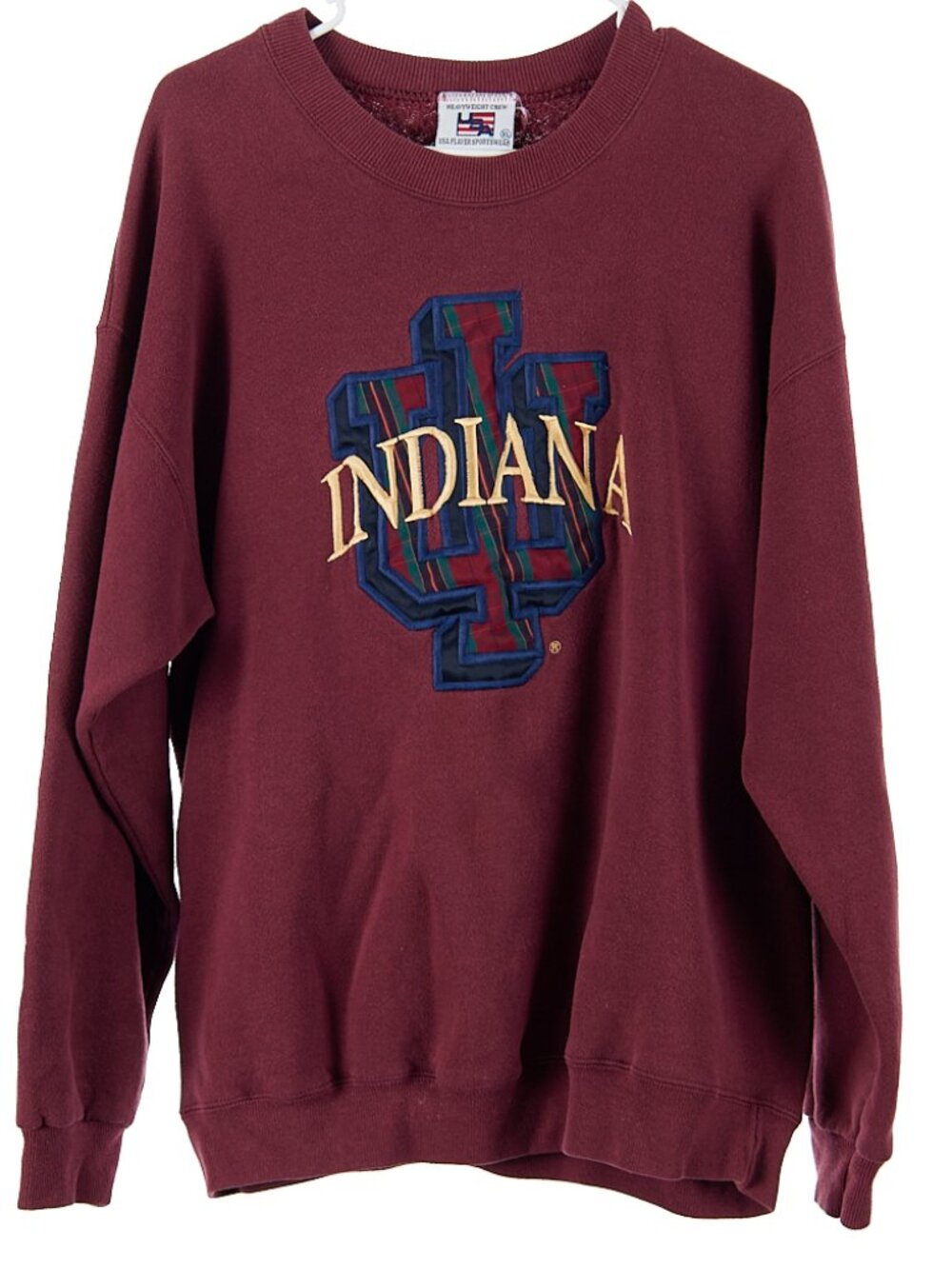 Vintage IU Indiana University Heeavyweight Crewneck USA Sweatshirt XL